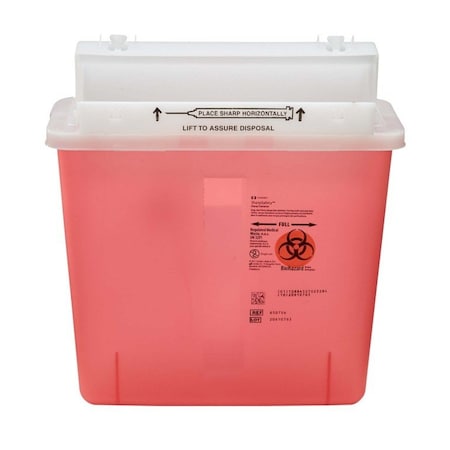 Sharpstar In-Room SharpStar Multi-purpose Sharps Container, 1-1/4 Gallon, 12-1/2 x 5-1/2 x 10-3/4in, 20PK 8507SA